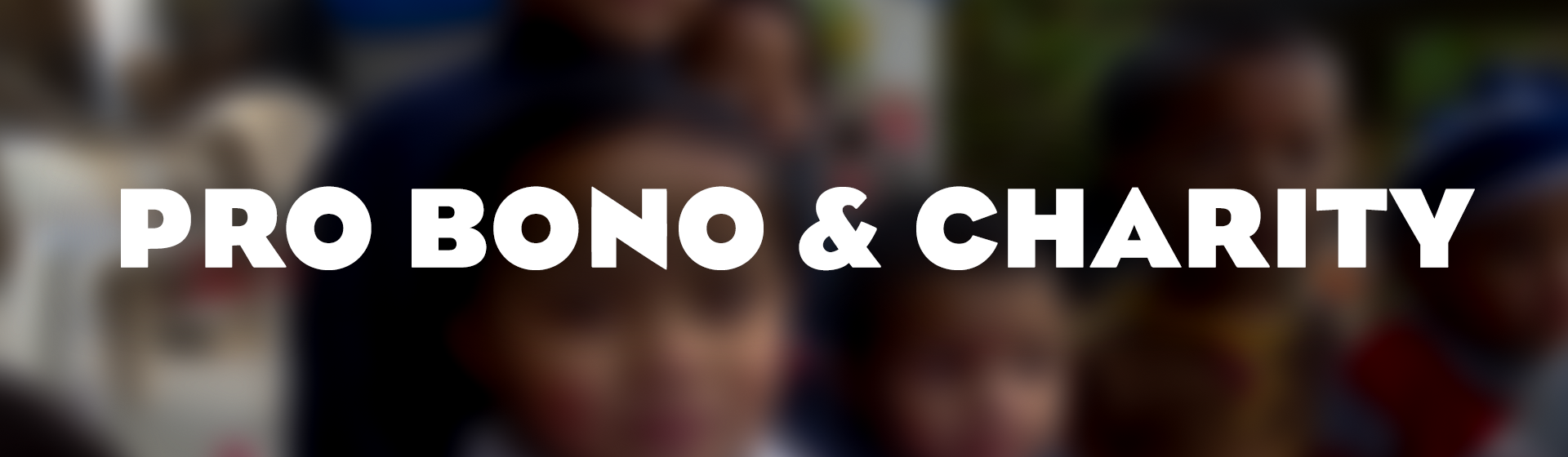 Pro-bono data analysis for charities